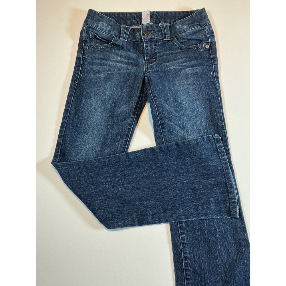 Candie's Low Rise Bootcut Jeans Women's Dark Wash Size 7